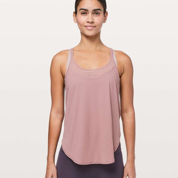 Lululemon Anew Strap Tank Top Spanish Rose Medium 8 - Picture 1 of 10